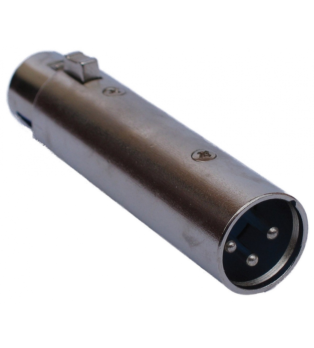 Adattatore professionale in metallo xlr F 3 poli A xlr M a 3 poli  [PA522] [B006WB004]